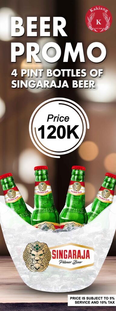 Beer Promo Kakiang Bakery