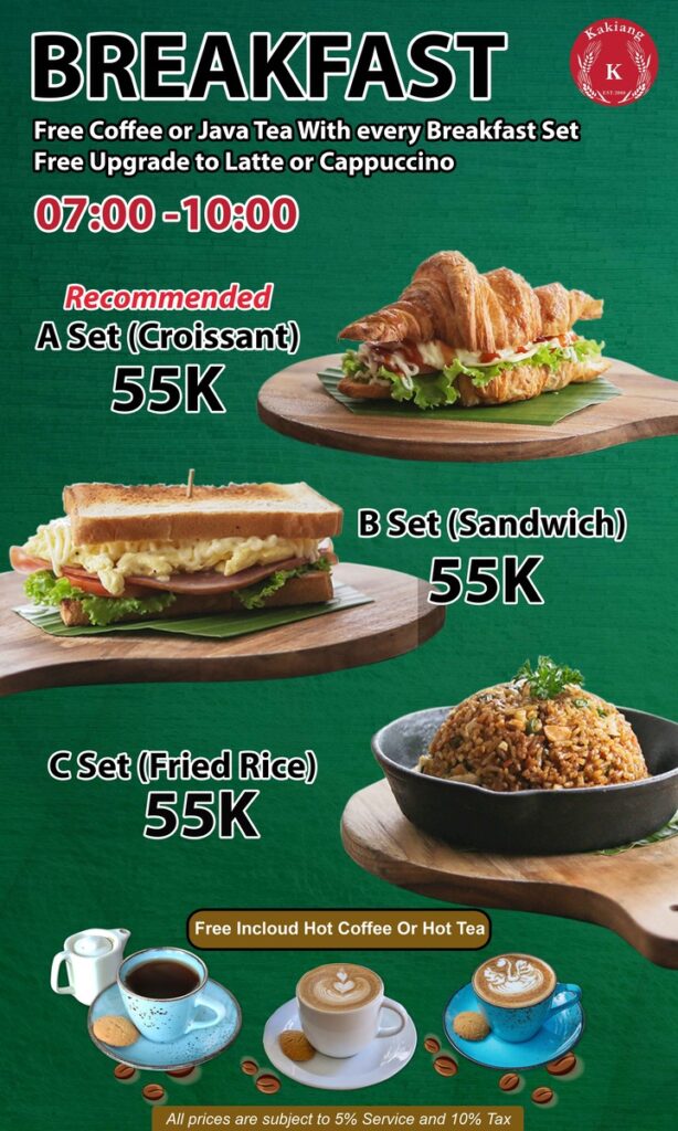 Breakfast Kakiang Bakery